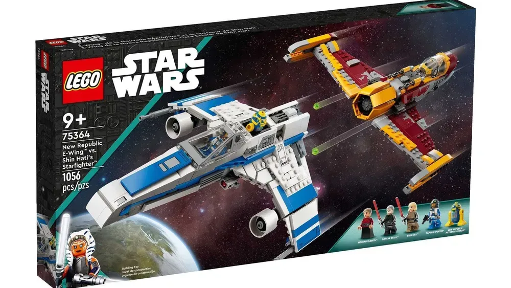 LEGO Star Wars E-Wing та зірковий винищувач 75364